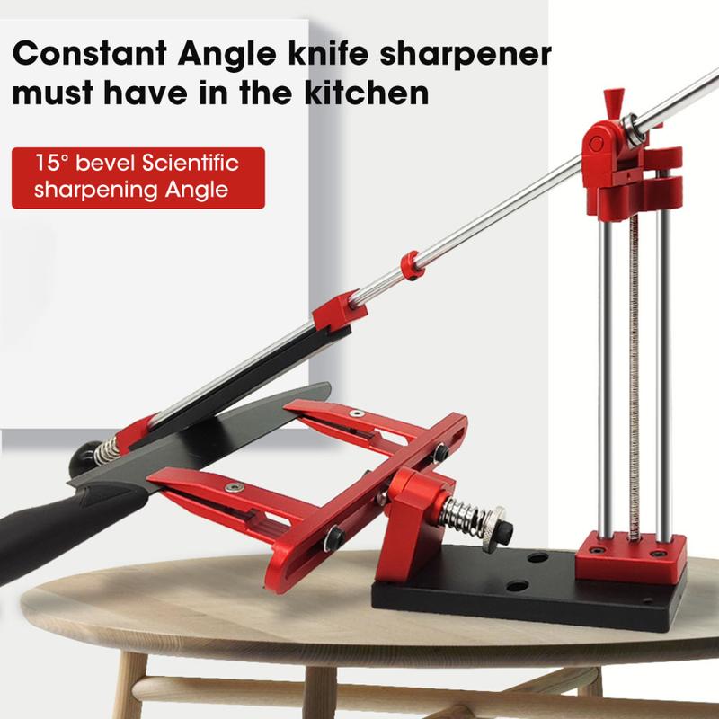 Product Introduction of 1set  Sharpening Frame Professional Fixed Angle Sharpener Whetstone High Precision Grinder Sharpening Tools W/Rail 22