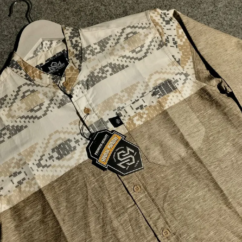 Beli Lokal Kemko Pria Katun Premium Dewasa Lengan Panjang 1