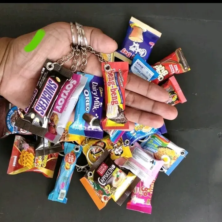 20PCS GANTUNGAN KUNCI SNACK MURAH (GANCI)