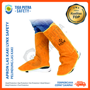 Pelindung Kaki Las Kulit / Foot Safety Welding Leather Kulit Lynx