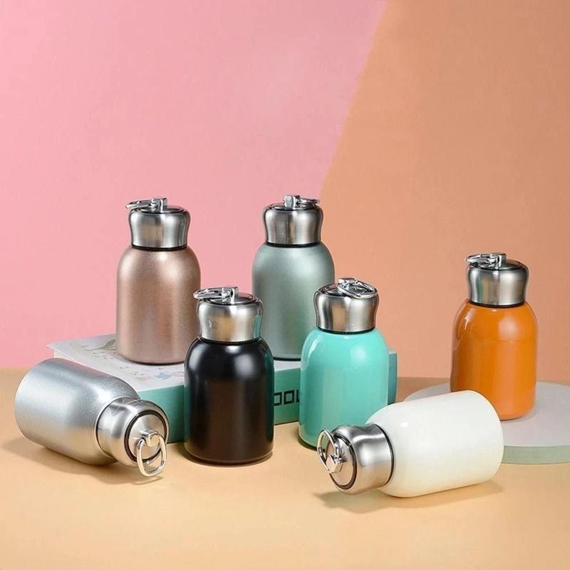  bình nước giữ nhiệt caffe 300ml ionx 304 có quai xách .thiết kế dễ thương tiện dụng 