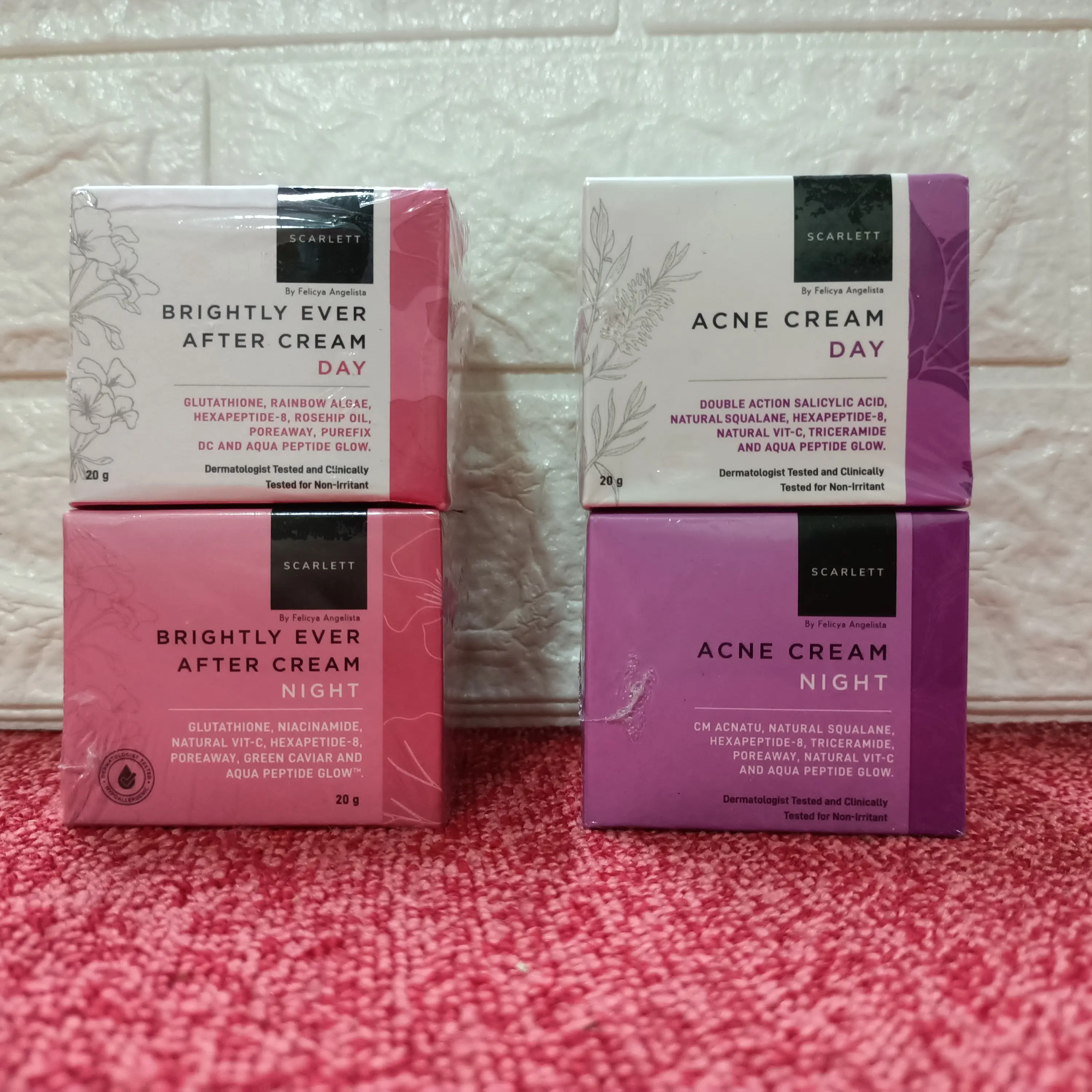 SCARLETT (BRIGHTLY DAY / NIGHT CREAM)(ACNE DAY/NIGHT CREAM)