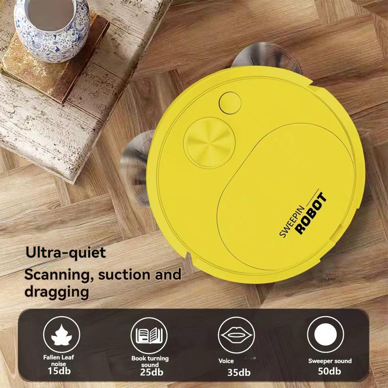 Product Introduction of Sweeping and mopping robot Household cleaning machine Lazy portable multi-functional intelligent robot vacuum cleaner 1