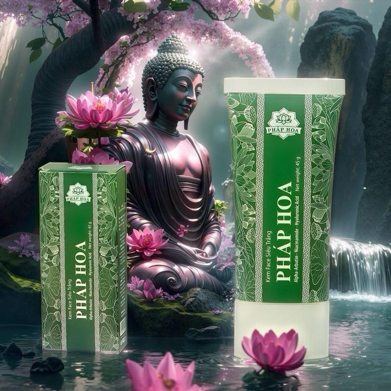 Kem Face Siêu Trắng Mờ Thâm Nám Tàn Nhan - Thâm Đen Thâm Đỏ Vết Chân Chim Đồi Mồi Thâm Do Mụn Để Lại Cấp Ẩm Sâu - Chống Già - Nâng tone 10 giờ Bền Màu Kháng Nước