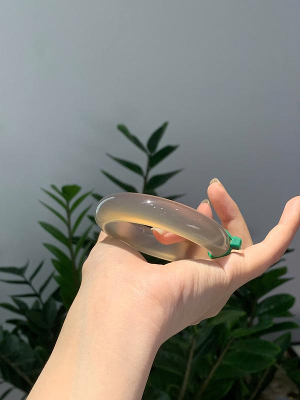  Vòng Tay Mã Não Bạch Nguyệt Quang - Tím Khói 