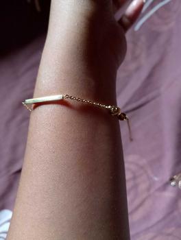 Product Review of THIQLA - Gelang Serut Wanita FASL - Gelang Kecil Tipis Mirip Gelang Emas Model 2025 - Gelang Aurel Mirip Gelang Titanium Wanita Anti Karat from Z**🔥 1