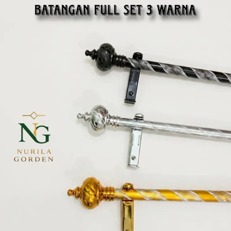 BATANG GORDEN FULLSET KAKI BARCKET + END CUP (TUTUP)