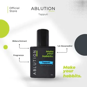 Ablution Parfume Pria paket 2 botol Raudah dan Tapputi Dengan Daun Bidara Wangi Tahan Lama