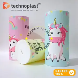 TECHNOPLAST COIN BANK / CELENGAN PLASTIK 136 X 285 MM PINKY HAIR