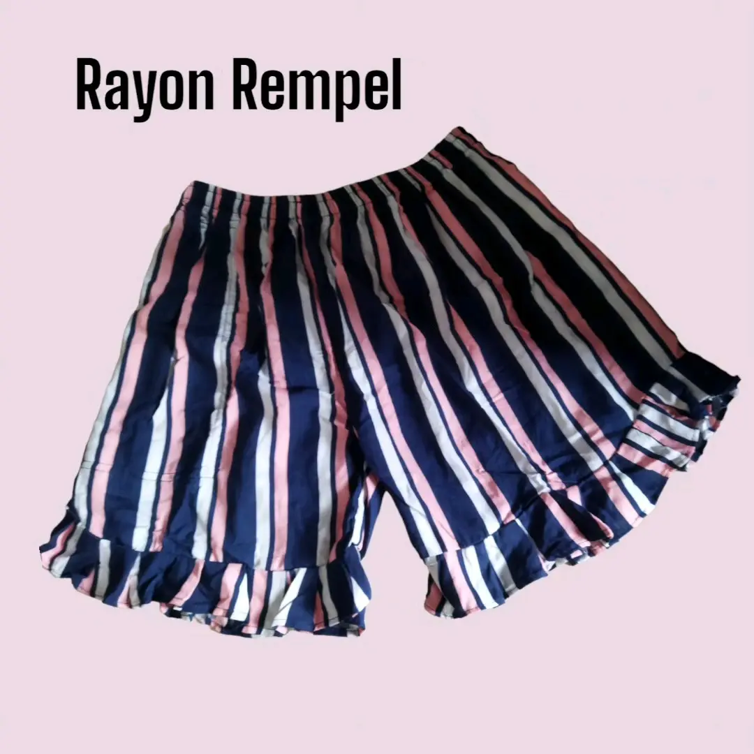 Celana Rayon rempel adem murah maks bb 70 kg