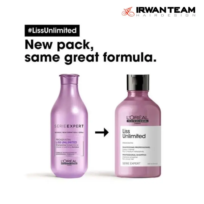 L'Oreal Professionnel Liss Unlimited Shampoo Untuk Rambut Frizzy 1