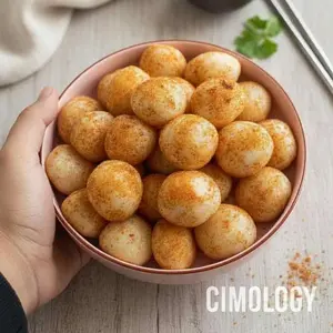 CIMOLOGY CIMOL Goreng + Cabe Bubuk 25gr & Atoom Bulan Kemasan Vakum Original
