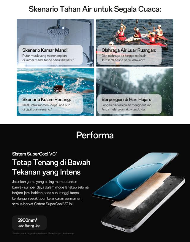 [BARU] OPPO A6t Pro 5G Online Exclusive 8GB/256GB [Dimensity 6300 5G, 7000mAh Large Battery 80W SUPERVOOC, IP69 Water & Dust Resistance]