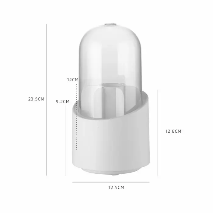 Tempat Penyimpanan Ks Kosmetik Kotak Ks Make Up Putar Kotak Sendok 2