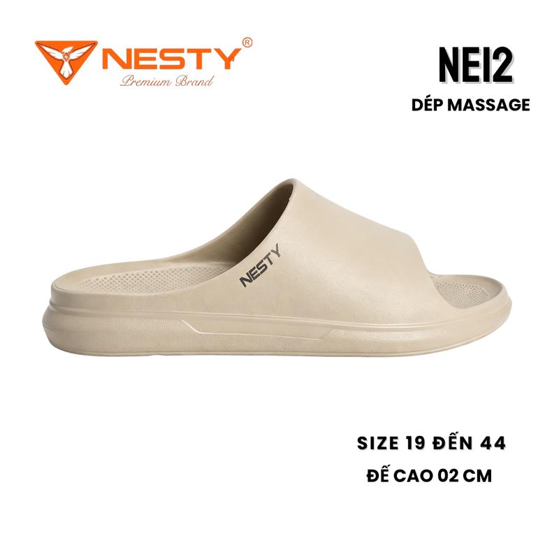 [NE12] Dép Massage EVA Nesty Siêu Nhẹ Chống Trượt – Nam Nữ Đi Trong Nhà Ngoài Trời