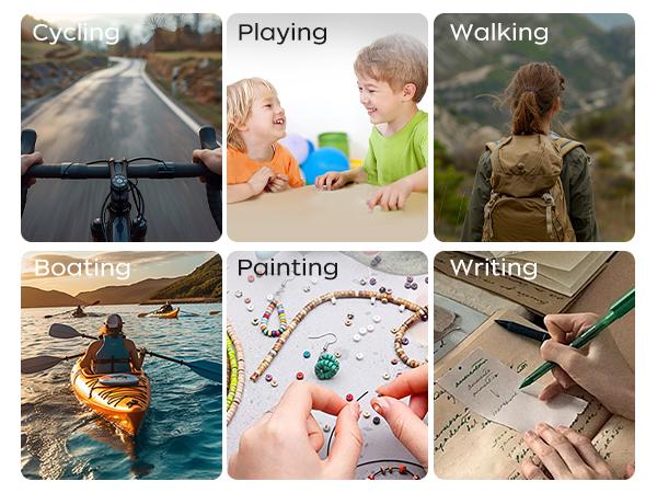 Holder Leher Magnetik 3in1 Universal - Bebas Tangan Vlog POV Travel Anti Goyah Holder Kamera Aksi & HP Magnetik - Tahan Air untuk Outdoor - Gratiss Ongkir