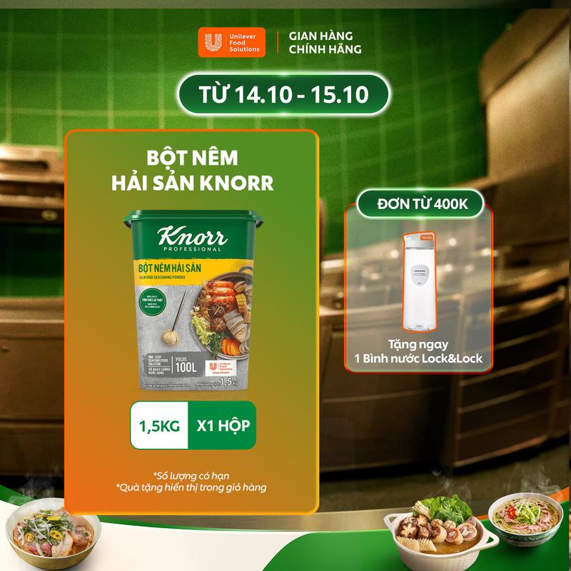 Bột Nêm Hải Sản Knorr Professional 1.5kg - Chuyên Dùng Cho Nấu Ăn