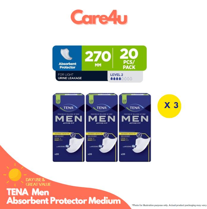 TENA Men Active Fit Absorbent Protector Level 2 20s Comfort 2