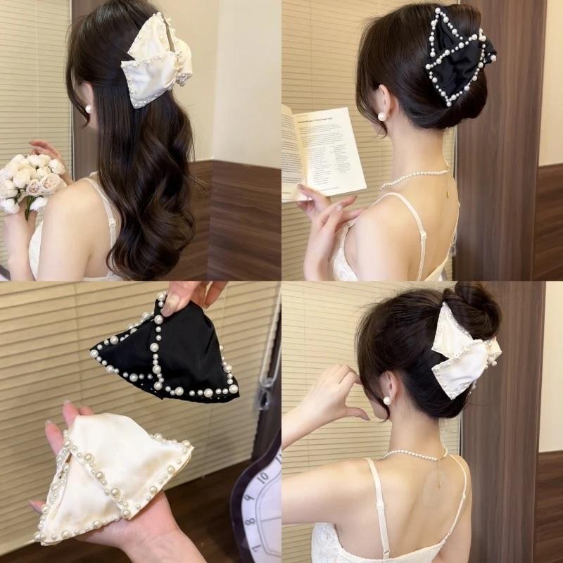 Klip Rambut Segi Tiga Manik, Gaya Perancis, Mewah Mampu Milik, - TikTok ...