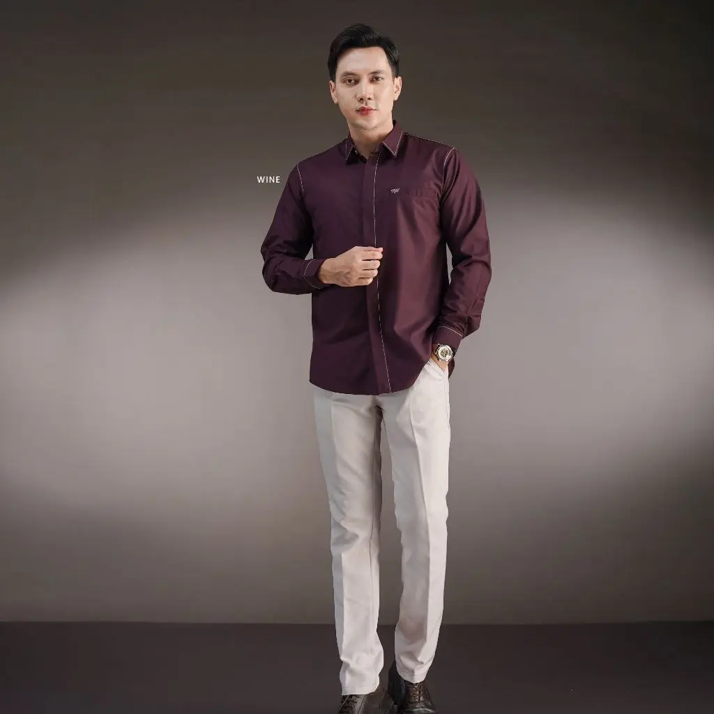 [Koko Lengan Panjang] Wine