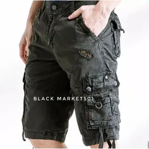 Celana Pendek Cargo Jeans Premium Distro