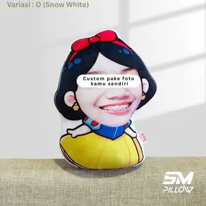 Bantal custom foto karakter 60cm