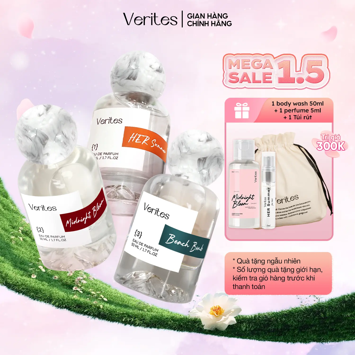 Bộ Sưu Tập Nước Hoa Verites - The Epilogue Of Scents The Truth In Dream 50ml EDP 20% Perfume