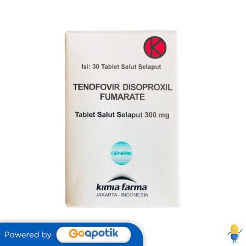 TENOFOVIR DISOPROXIL FUMARATE KIMIA FARMA 300 MG BOTOL 30 TABLET