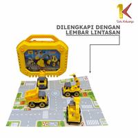 Gambar [COD] SK M185 Mainan Mobil Mobilan Set Koper Anak Mainan Edukasi Mobil Pemadam Kebakaran Mobil Tentara - HIJAU dari satukeluargaid Kab. Tangerang 3 Tokopedia