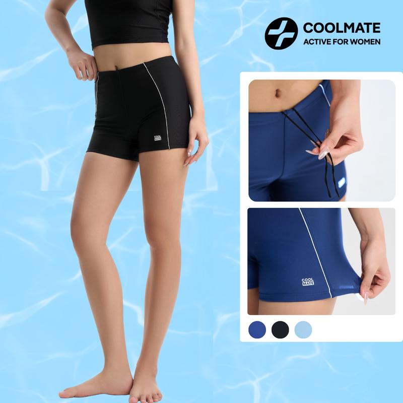 Quần shorts bơi nữ Coolmate 3 inch flexline co giãn thoải mái chống tia UV, khả…