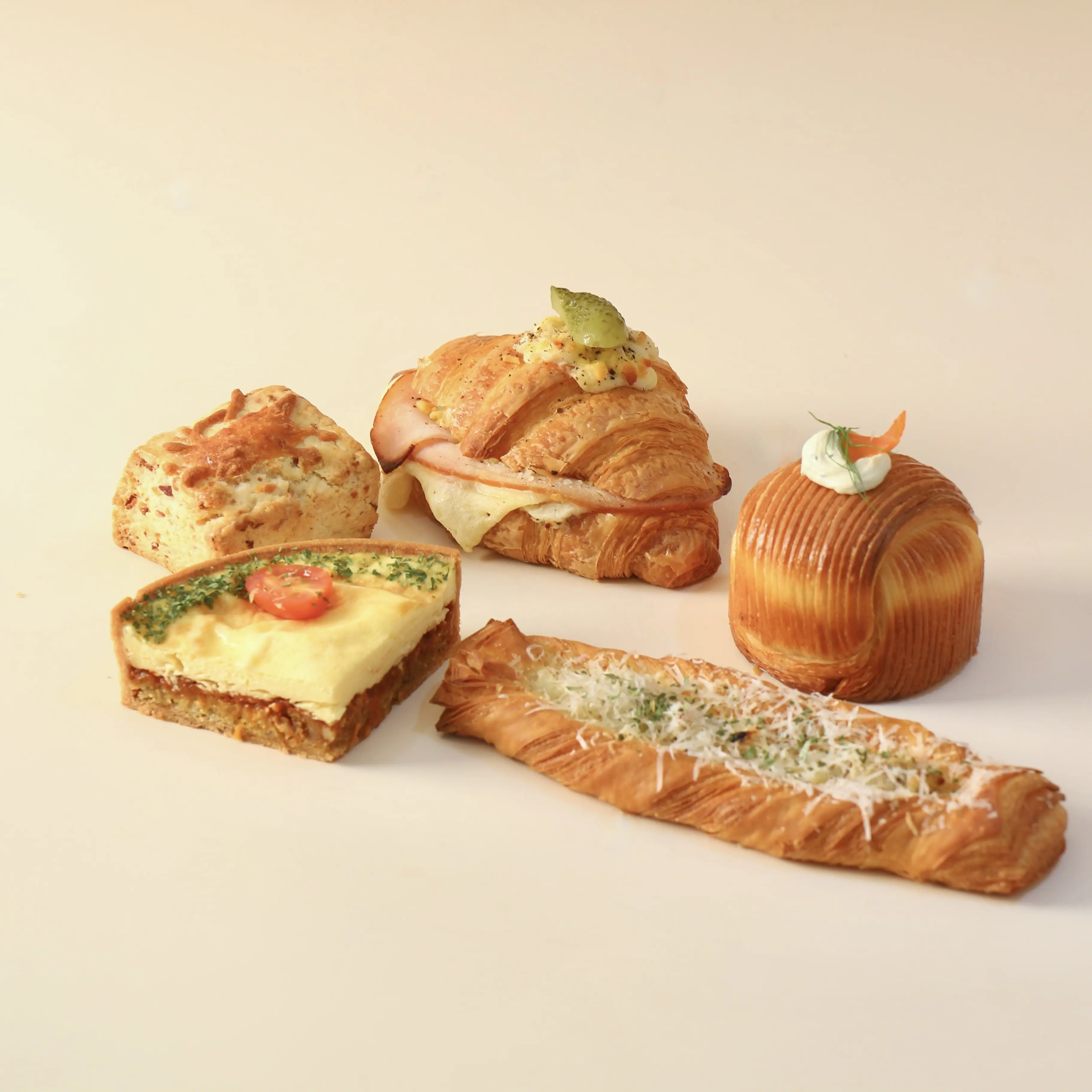 Freshly Baked Savoury Pastry Box (Patisserie CLÉ)