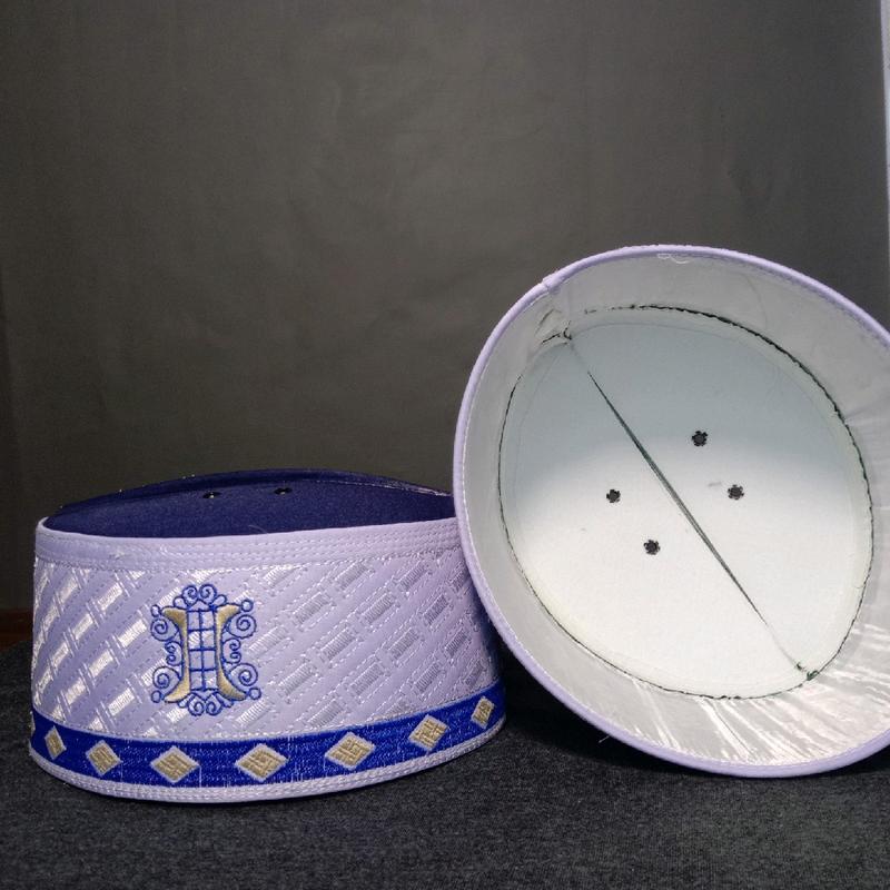 Peci Asaghofah Motif Logo Pintu Aceh Songkok Kopiah Muslim Premium Halus Lembut 2