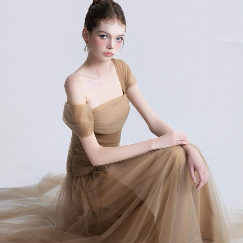 Narcy Dress Đầm phối voan nhiều lớp Đầm tiệc sang trọng