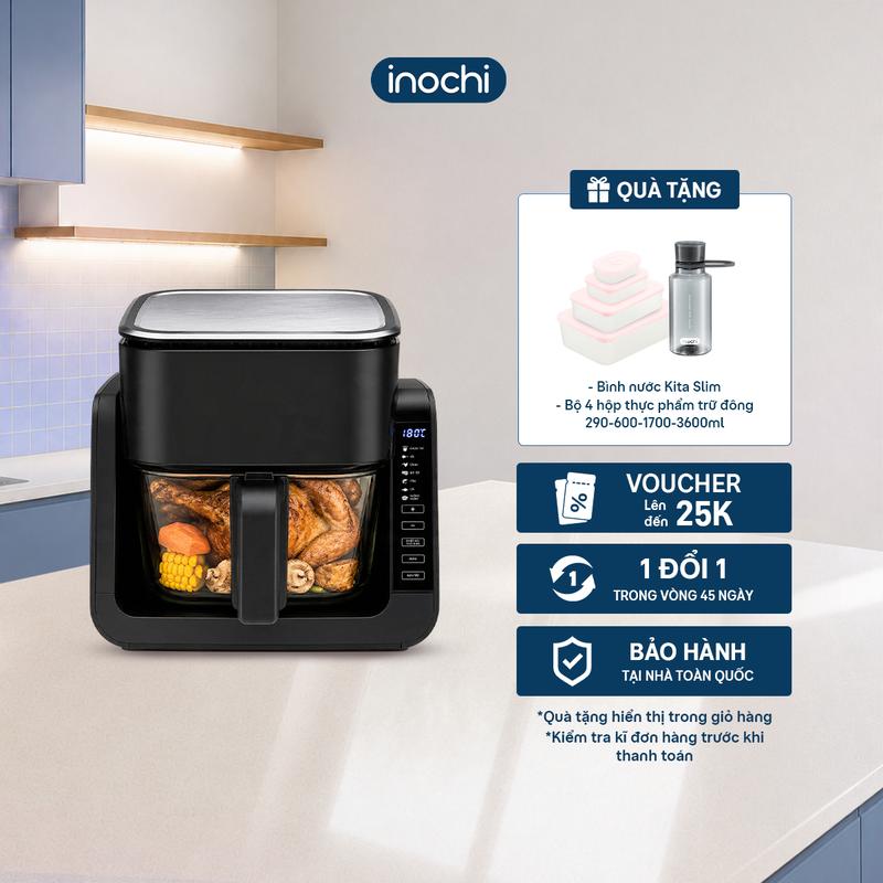 Inochi Nồi chiên không dầu 6in1 Akiba