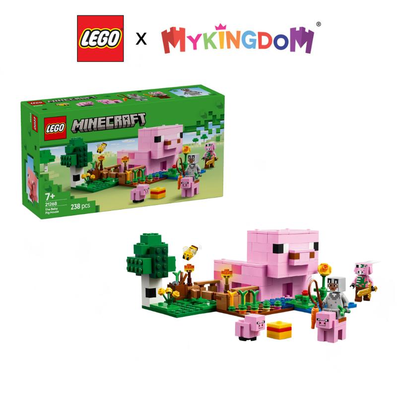 Đồ Chơi Lắp Ráp Ngôi Nhà Của Những Chú Heo Con LEGO MINECRAFT 21268 238 Chi Tiết