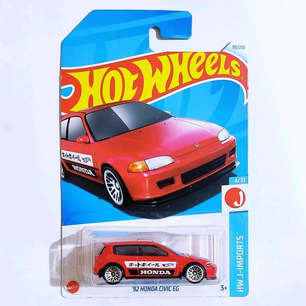 Hot Wheels Honda Civic EG Merah - D2024