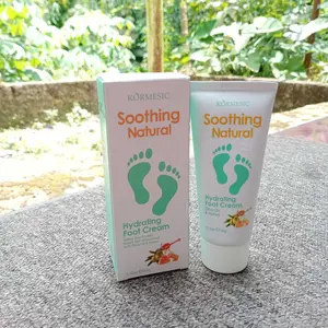 Kormesic Foot Cream Soothing Natural 60g/Krim Kaki