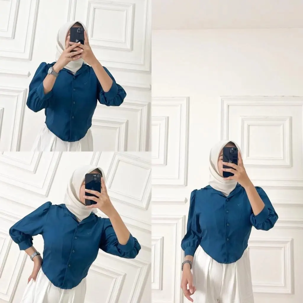 HRT.ATASAN KEMEJA PUFF CHIA BLOUSE