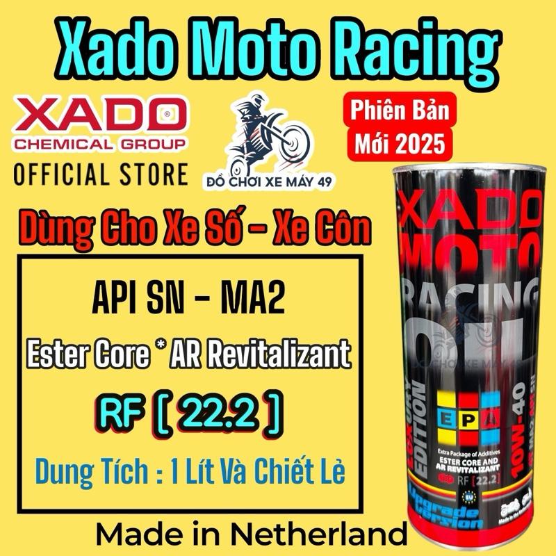 Dầu Nhớt XADO Moto Racing RF 22.2 10W40 Cho Xe Số Xe côn tay >>>
