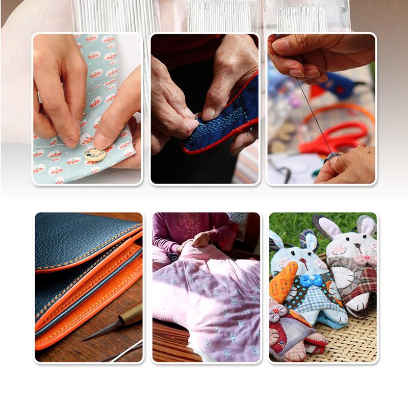 Product Introduction of Jarum jahit praktis set isialat bantu memasukanbenang mata nenek one second needle 3