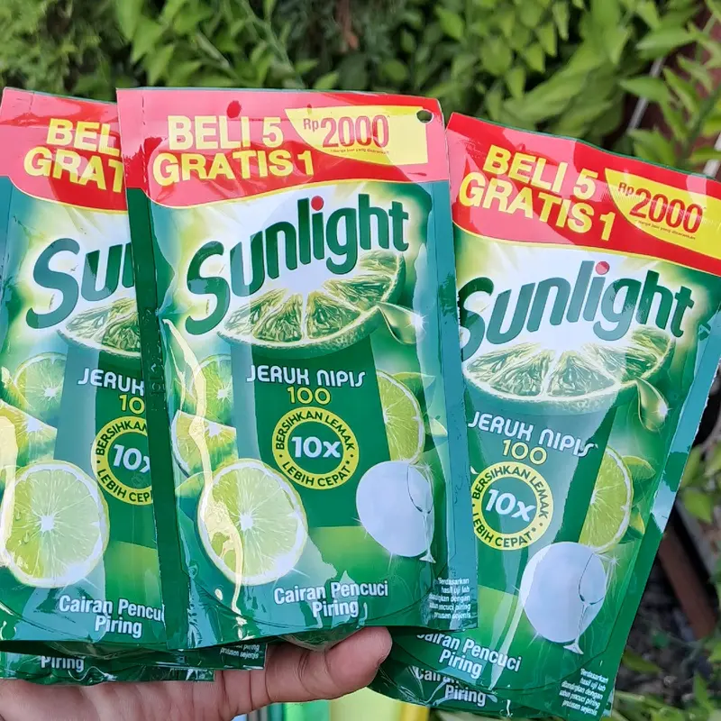 promo beli 10 gratis 2 pcs sunlight rp 2000 pembersih pencuci piring 2