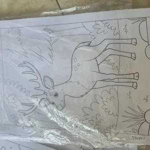25/50 Lembar kertas mewarnai anak kertas gambar anak ukuran kertas a5