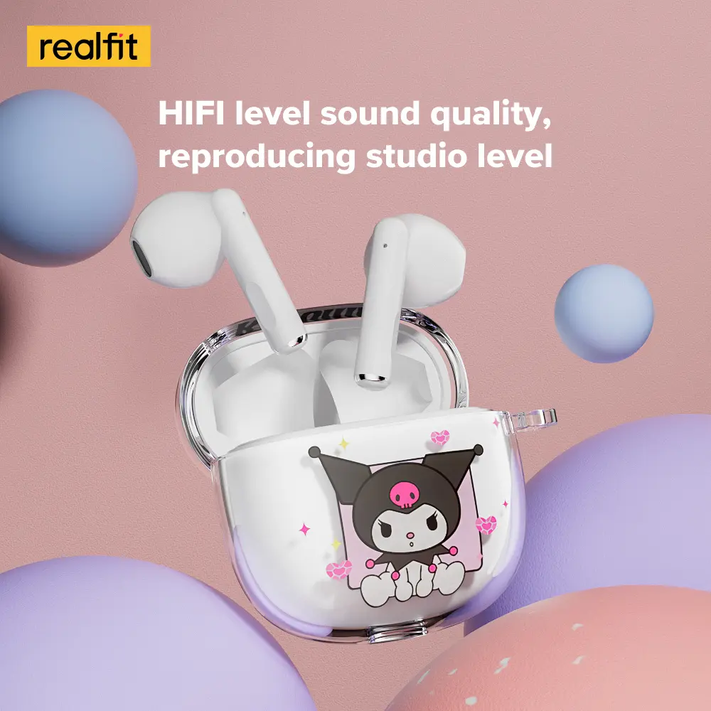 Tai Nghe Nhét Tai Nghe Bluetooth Realfit F1 TWS, Thiết Kế Hoạt Hình Dễ Thương, Đầy Màu Sắc, BT5.3, Tai Nghe Không Dây Mini, Có Mic | BigBuy360 - bigbuy360.vn Tai Nghe Nhét Tai Nghe Bluetooth Realfit F1 TWS, Thiết Kế Hoạt Hình Dễ Thương, Đầy Màu Sắc, BT5.3, Tai Nghe Không Dây Mini, Có Mic | BigBuy360 - bigbuy360.vn