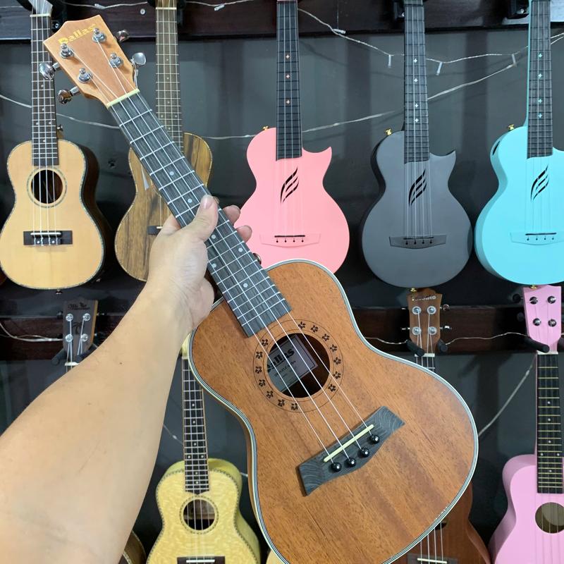ĐÀN UKULELE CONCERT 23' DALLAS MÀU GỖ đàn ukulele gỗ