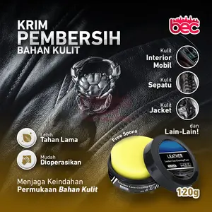 Krim Pengkilap Bahan Kulit / Krim Renovasi Interior Mobil / Krim Pengkilap Jacket & Sepatu Minyak Perawatan Jok Kulit Mobil / Krim Pelembab Bahan Kulit / Pembersih Perawatan Jok Kulit