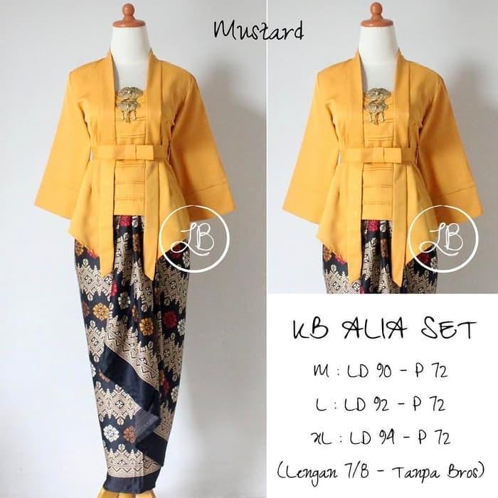 Setelan Kebaya Kutubaru Pita / Kebaya Modern Floy 6