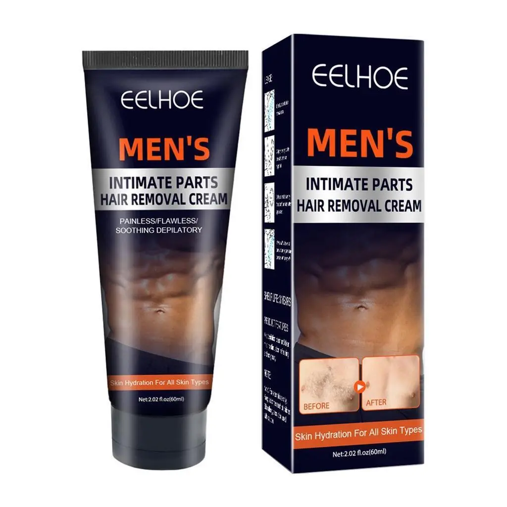 Hair Removal Cream Painless Body Hair Remover Fast-Acting Hair Remover Cream for Men Women, Body Care Depilatory Cream