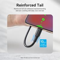 Gambar VENTION CTHBF Kabel Data USB 2.0 to Type C Fast Charging 3A Support FCP Qualcomm QC AFC Black Tipe C Cable 1M 1 Meter dari Pampam Shop Kab. Tangerang 5 Tokopedia