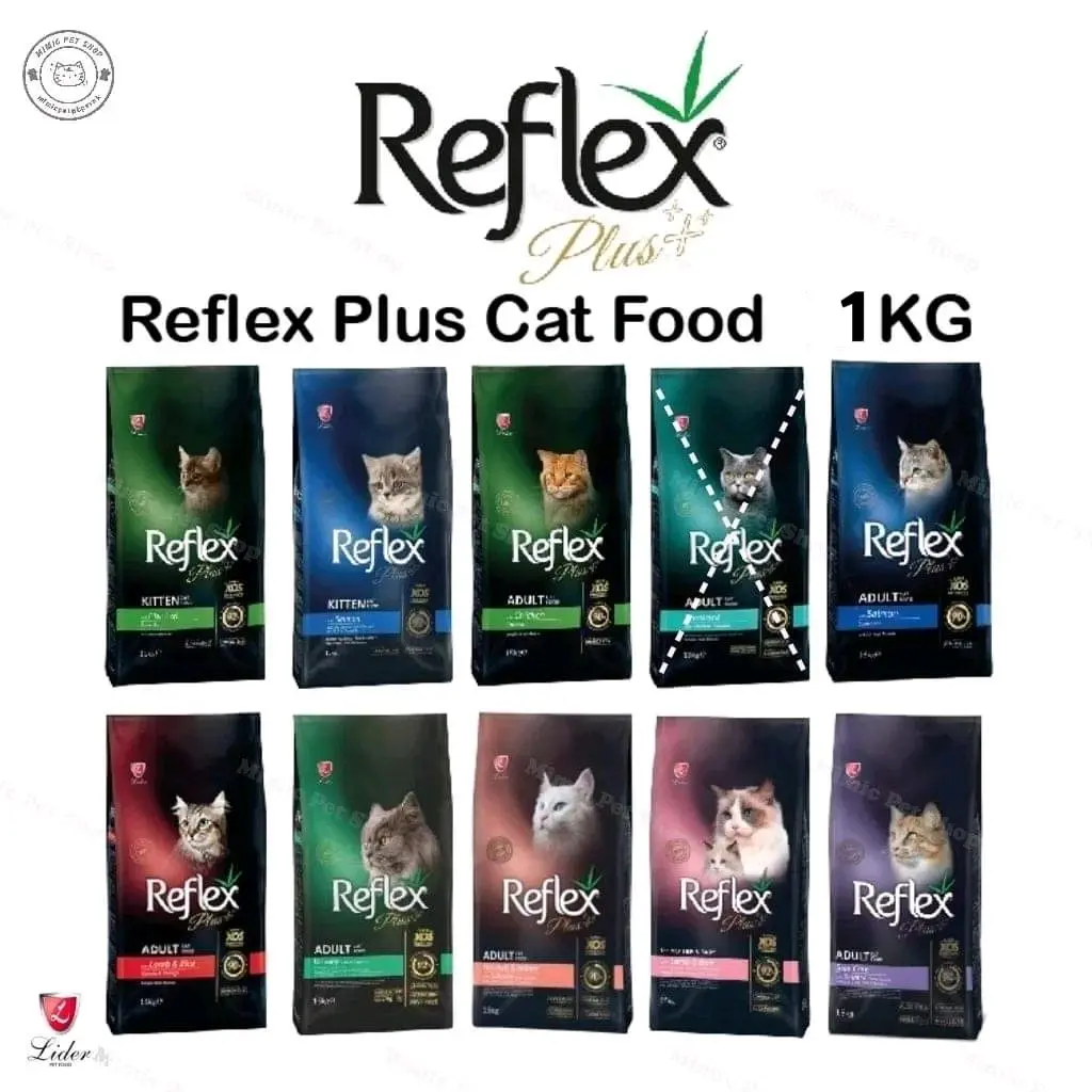 REFLEX PLUS CAT FOOD(CAT DRY FOOD FOR ADULT&KITTEN)(REPACK 1KG)