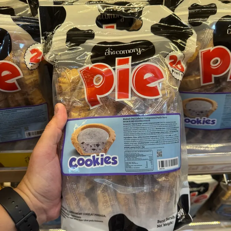 Pie Chocomory Pai Biskuit Coklat Aneka Rasa 500 gram (isi 20) 2